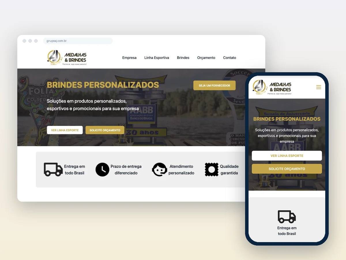 Grupo AJ Medalhas e Brindes — Grupo AJ