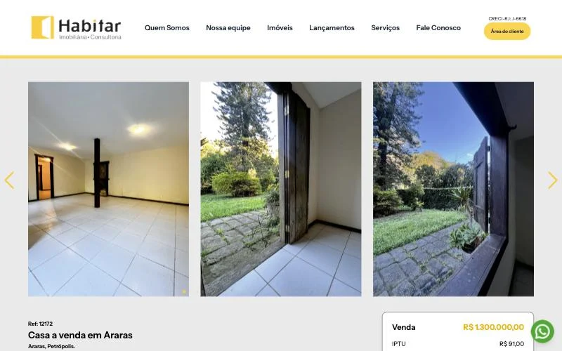 Galeria de fotos de uma casa à venda em Araras no site da Habitar Melhor