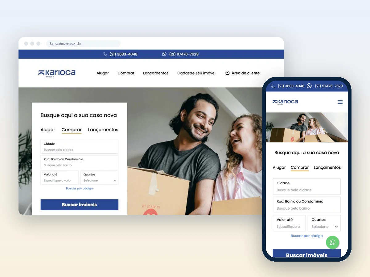 Karioca Imóveis — Karioca Imóveis